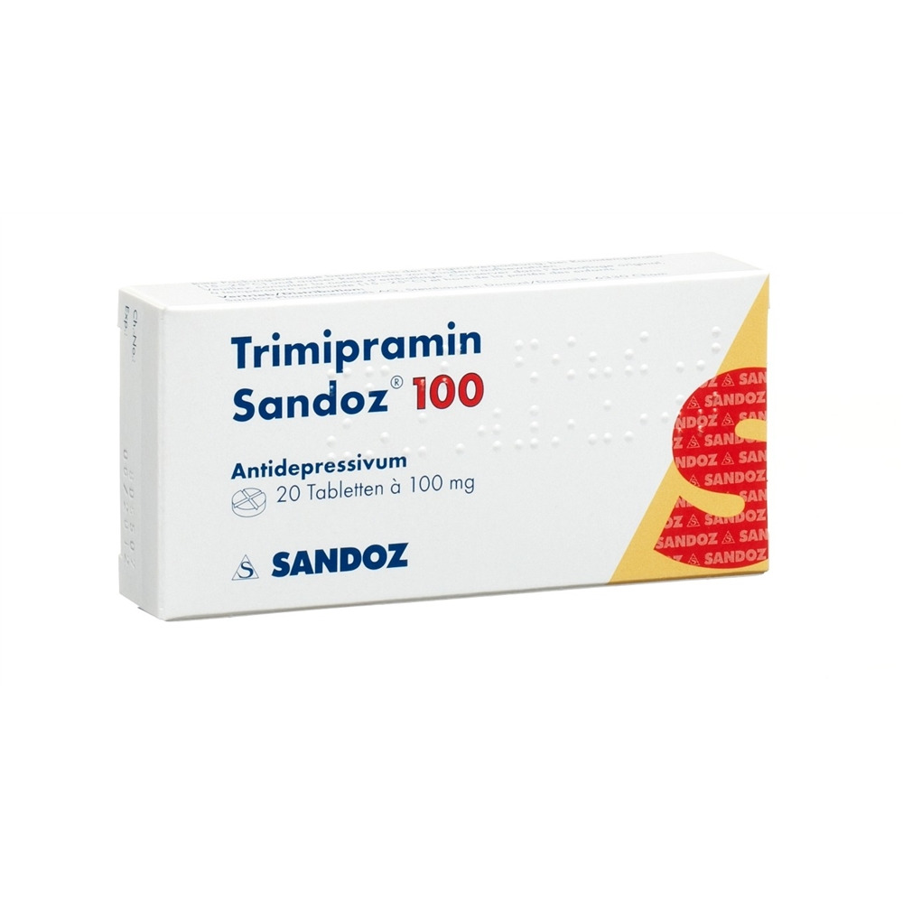 TRIMIPRAMINE Sandoz 100 mg, image principale