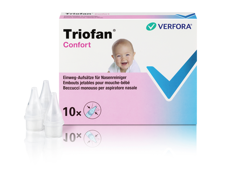 TRIOFAN Confort Embouts mouche-bébé