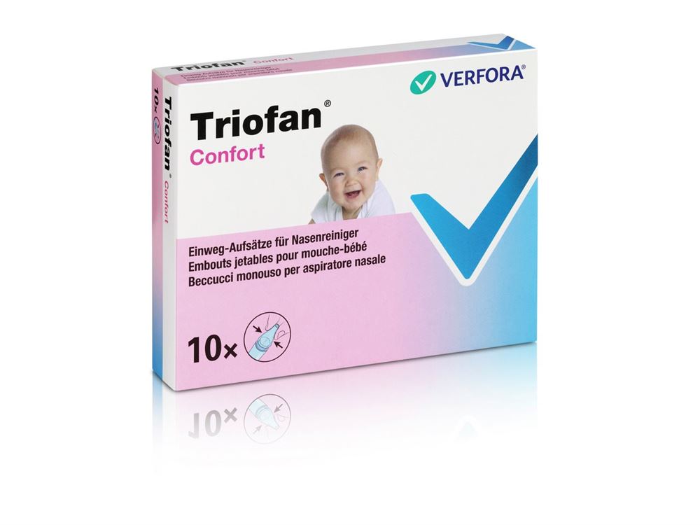 TRIOFAN Confort Embouts mouche-bébé