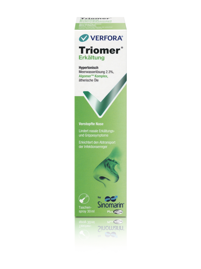 TRIOMER Erkältung by Sinomarin Pocket Spray, Hauptbild