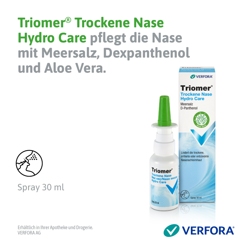 TRIOMER Hydro Care nez sec, image 2 sur 5