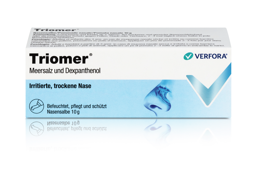 TRIOMER Nasensalbe Tb 10 g, Hauptbild