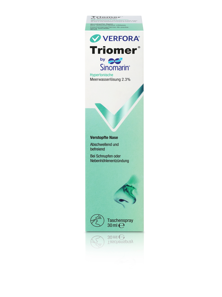 TRIOMER Nasenspray Sinomarin hypertonisch Spr 30 ml