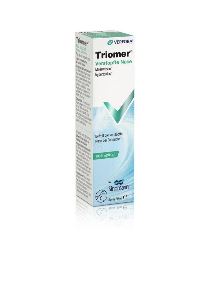 TRIOMER nez bouché spray de poche
