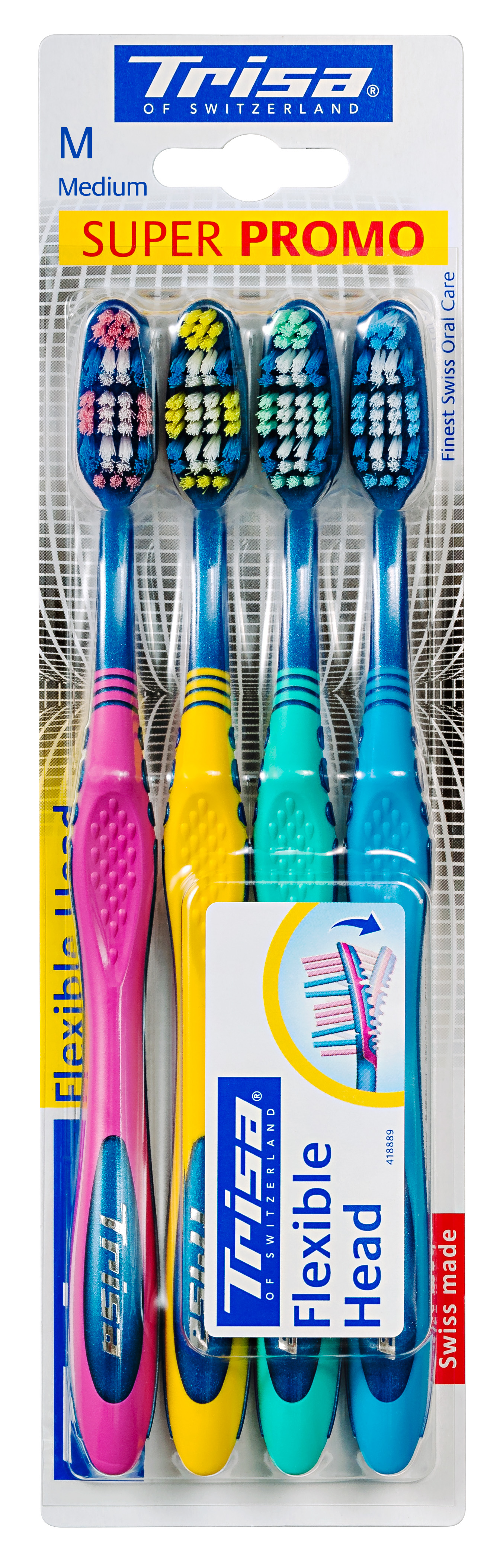 TRISA Flexible Head brosse dents quattro