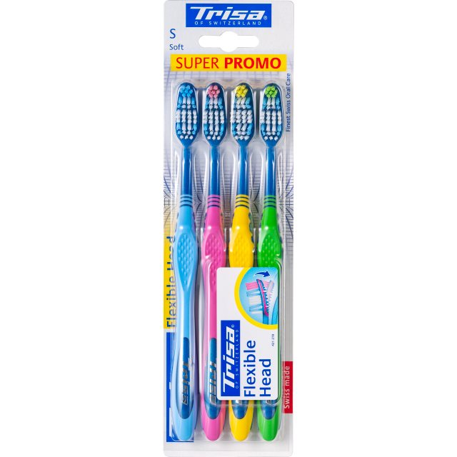 TRISA Flexible Head brosse dents quattro