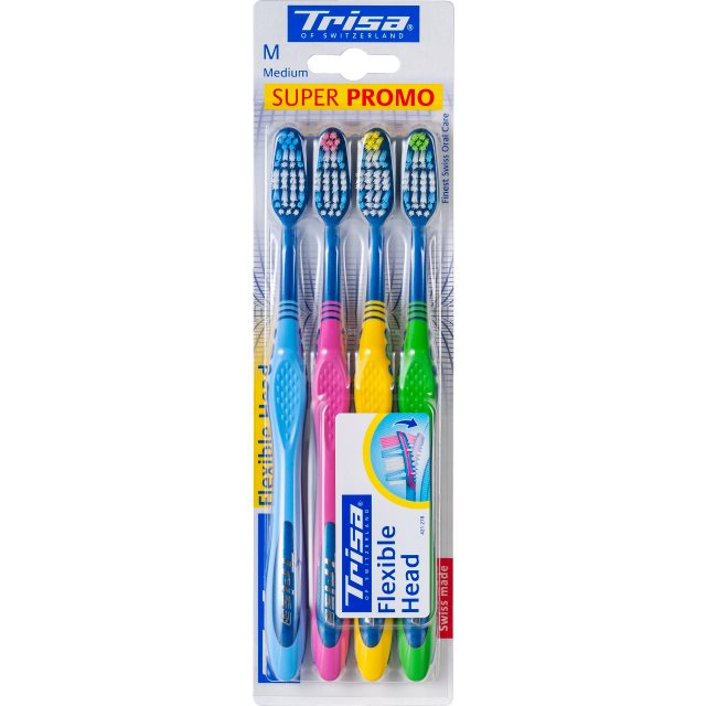 TRISA Flexible Head Zahnbürste Quattro