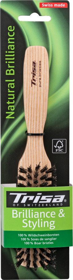 TRISA Natural Brilliance brosse à cheveux