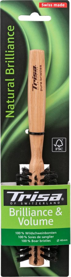 TRISA Natural Brilliance brosse à cheveux