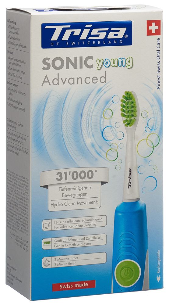 TRISA Sonic Advanced Young brosse à dents sonique, image principale