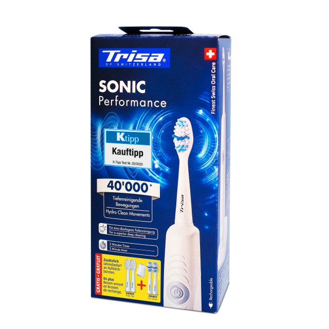 TRISA Sonic Performance Schallzahnbürste, Hauptbild