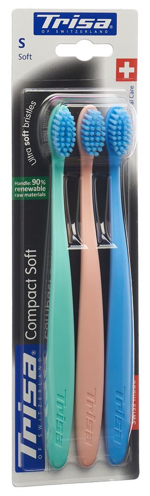 TRISA Zahnbürste Compact Soft