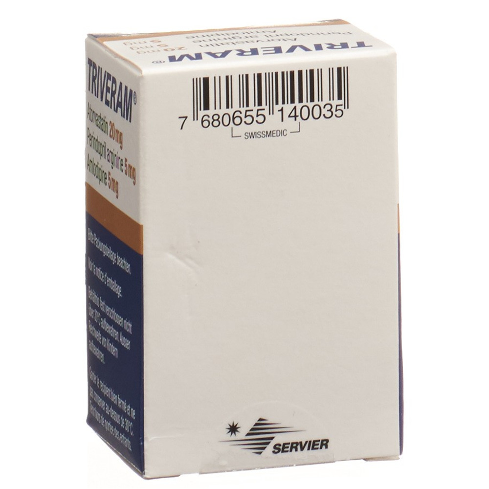 TRIVERAM Filmtabl 20 mg/5 mg/5 mg Ds 30 Stk, Bild 2 von 2