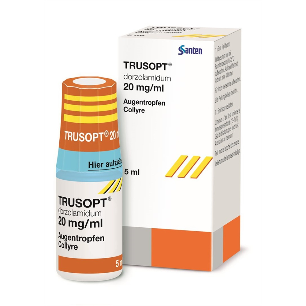 TRUSOPT gtt opht 2 % fl 5 ml, image principale