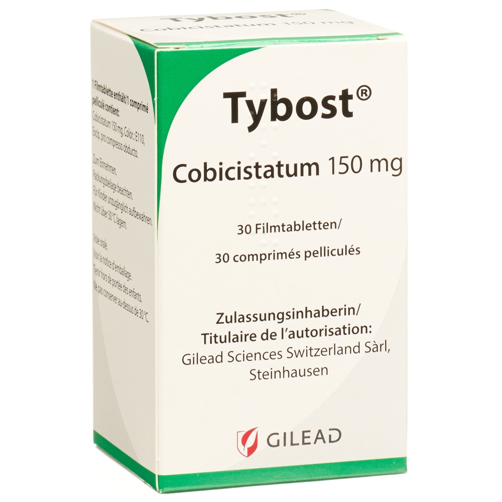 TYBOST Filmtabl 150 mg Ds 30 Stk