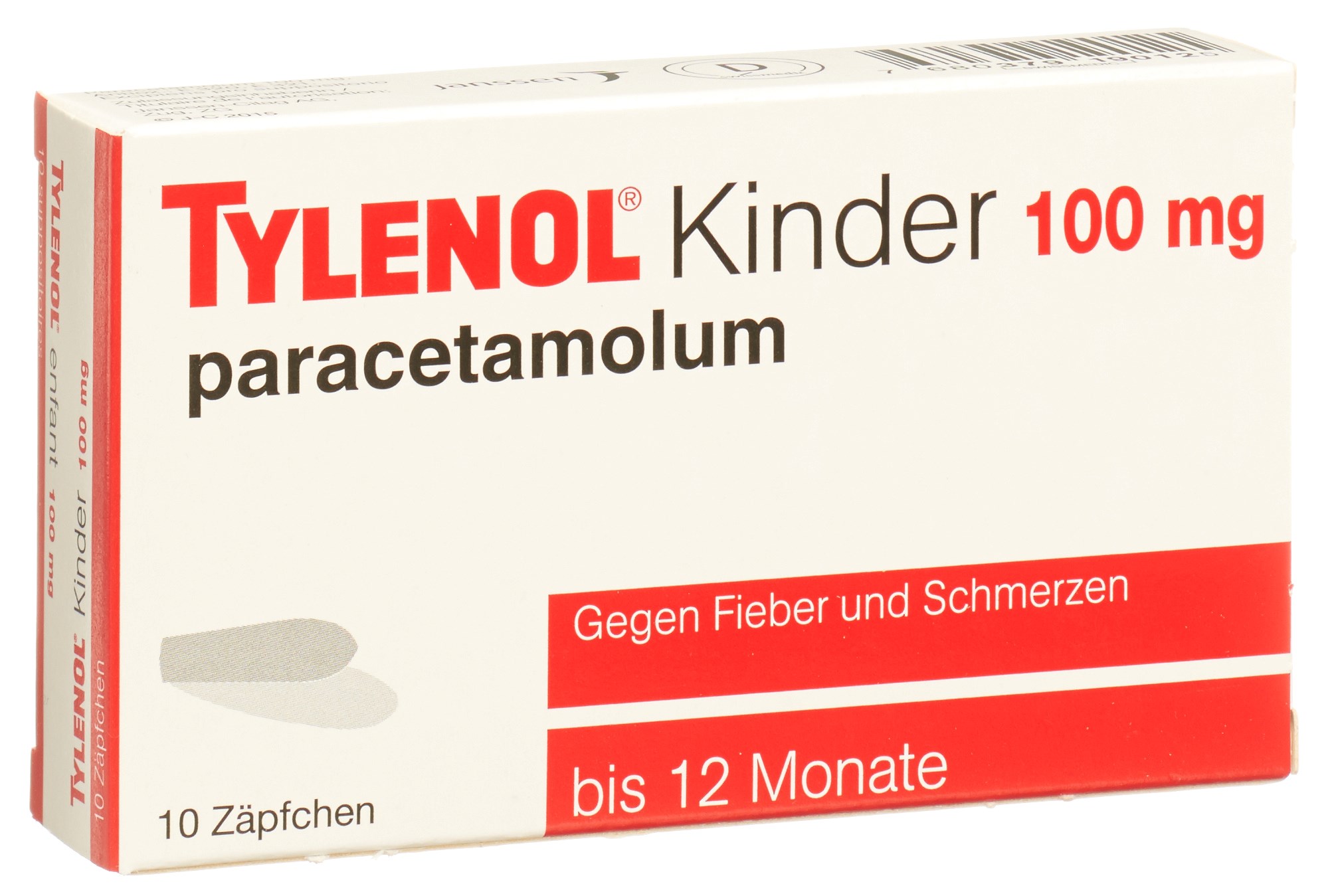 Tylenol enfants 100 mg, image principale