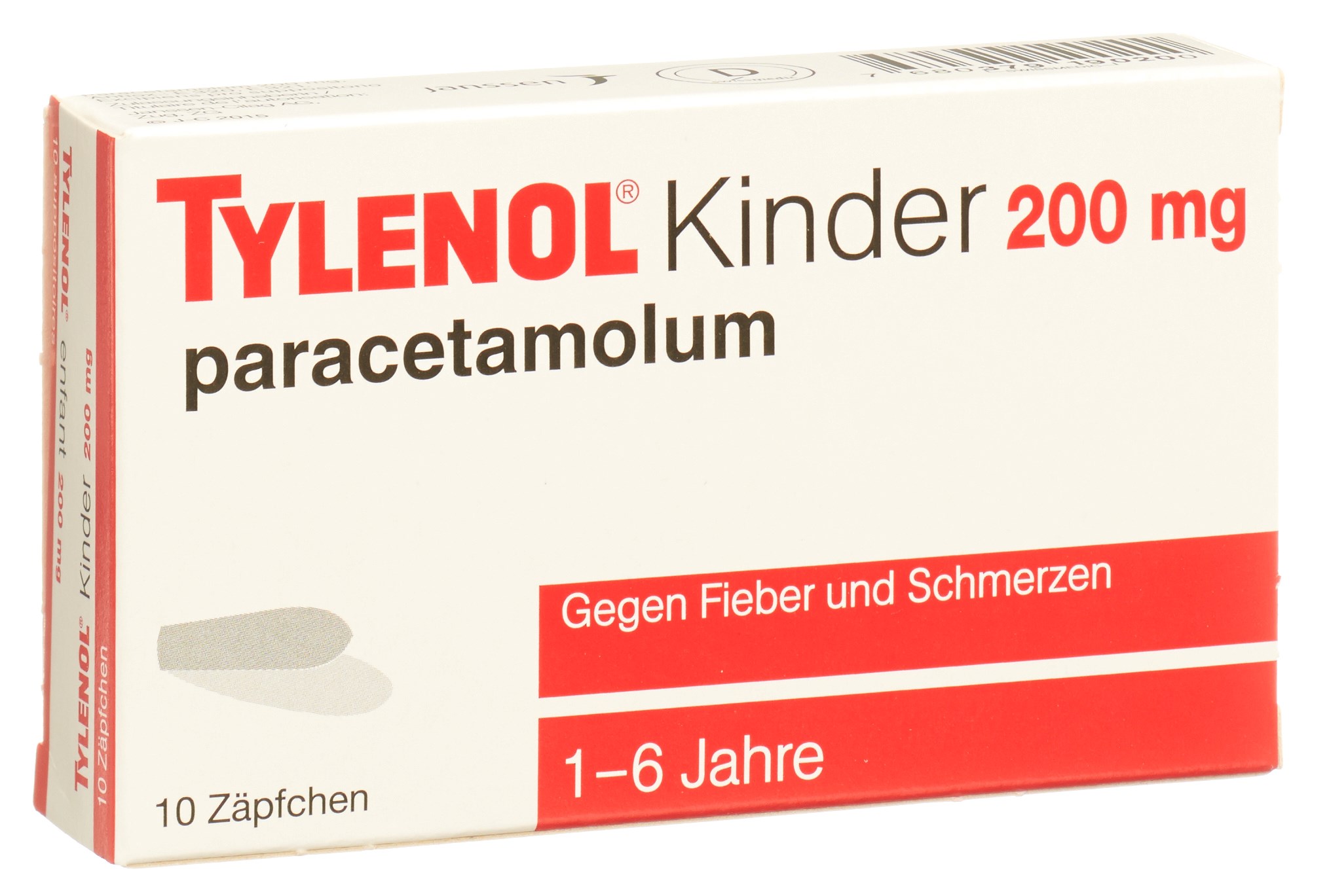 Tylenol enfants 200 mg, image principale