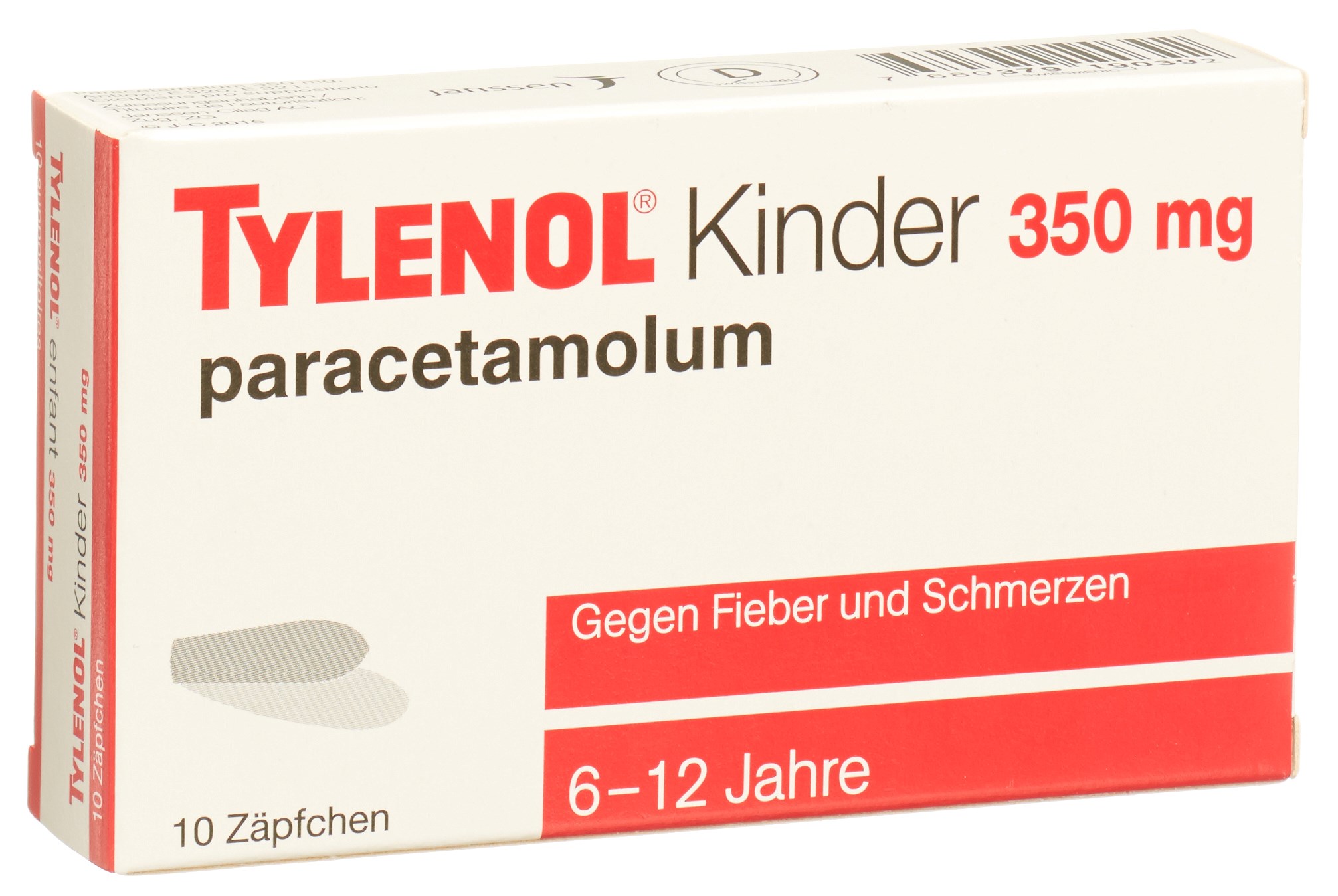 Tylenol Kinder 350 mg, Hauptbild