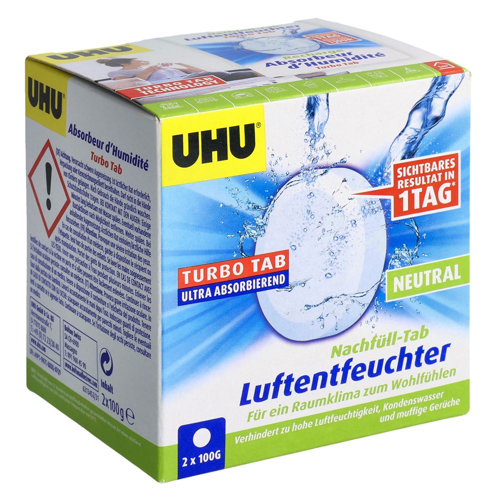 Uhu déshumidificateur tabs