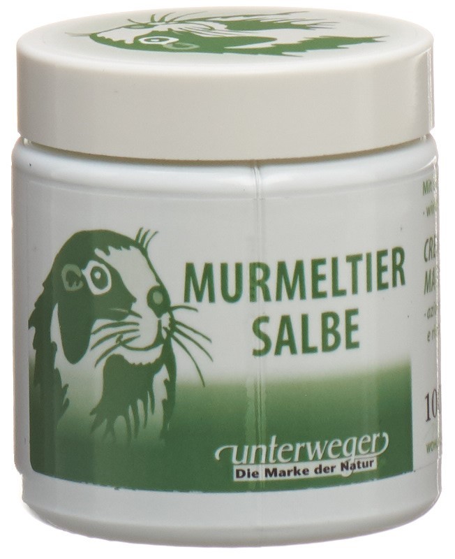 UNTERWEGER Murmeltier Salbe, Hauptbild