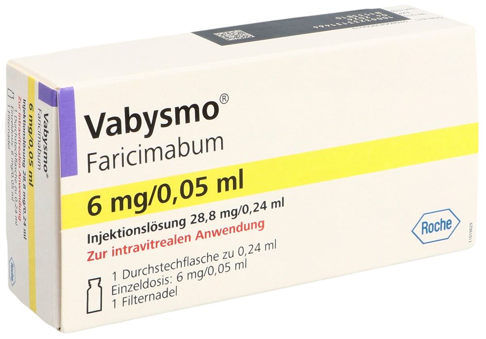 VABYSMO sol inj 6 mg/0.05ml flacon flac 0.24 ml, image principale