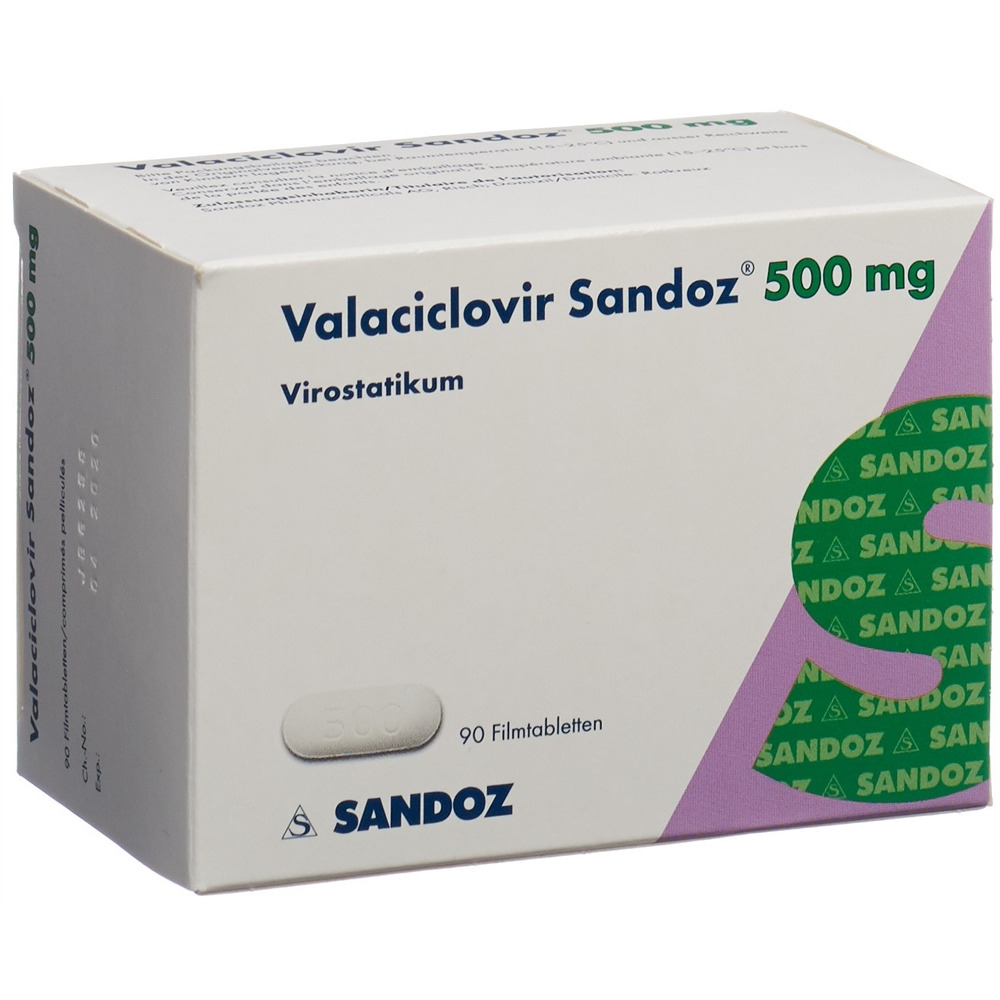 VALACICLOVIR Sandoz 500 mg, image principale