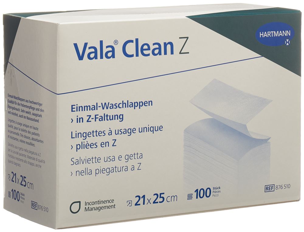 VALACLEAN Z Einmal Waschlappen, Hauptbild VALACLEAN Z Einmal Waschlappen, Hauptbild