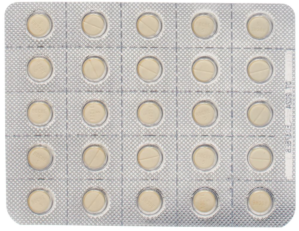 VALIUM cpr 5 mg blist 25 pce, image principale