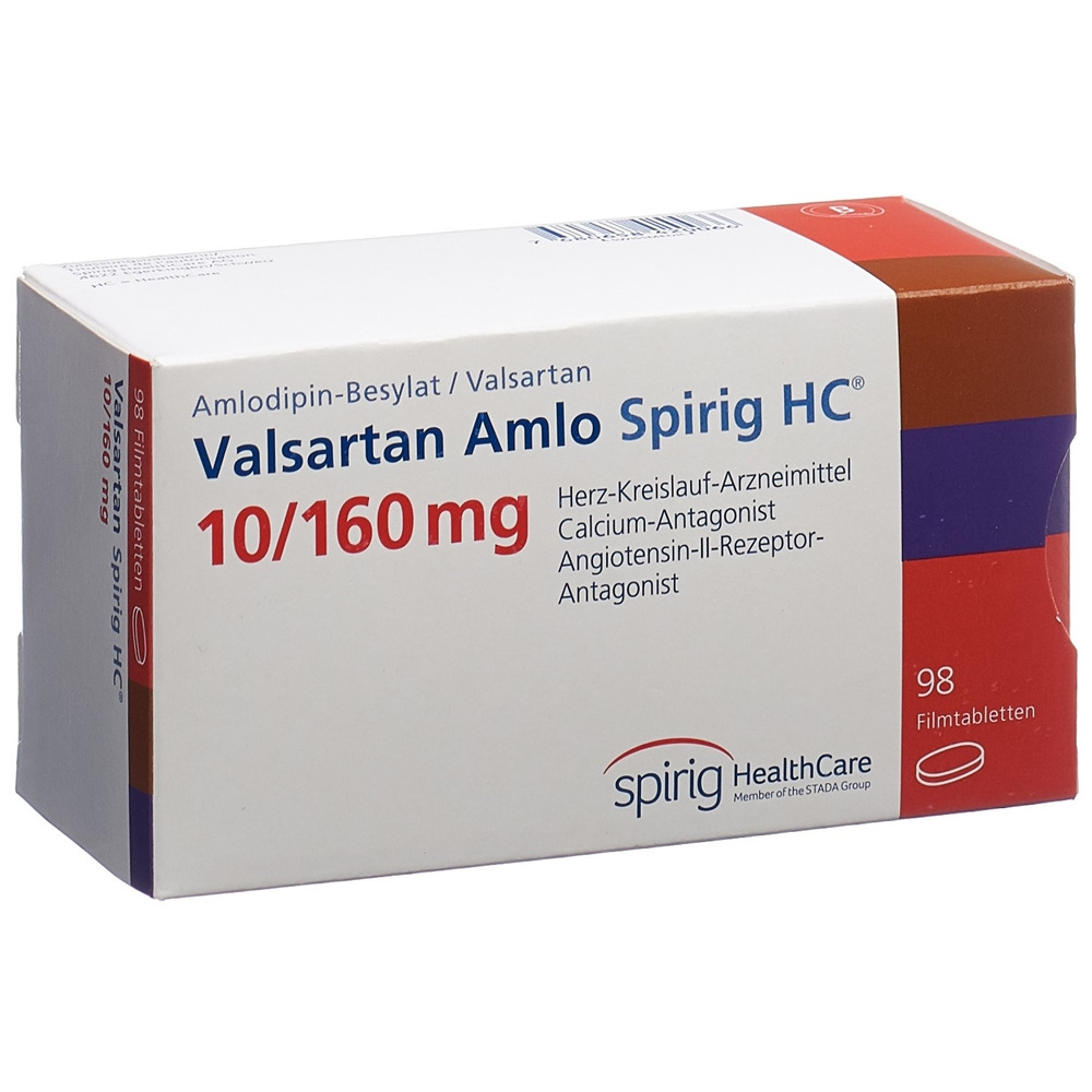 VALSARTAN AMLO Spirig HC, image principale