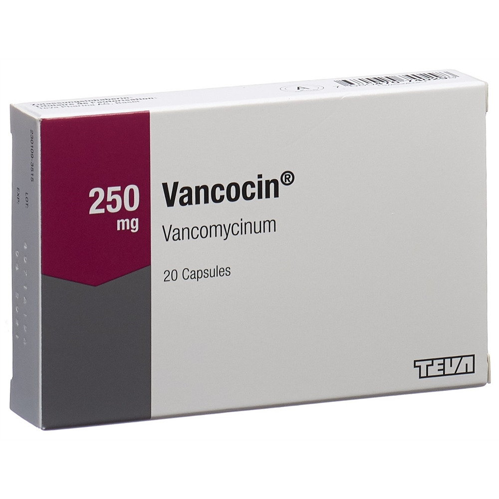 Vancocin Kaps 250 mg Blist 20 Stk, Bild 2 von 2