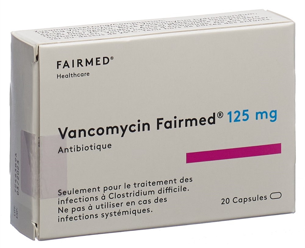 VANCOMYCINE Fairmed 125 mg, Bild 2 von 2
