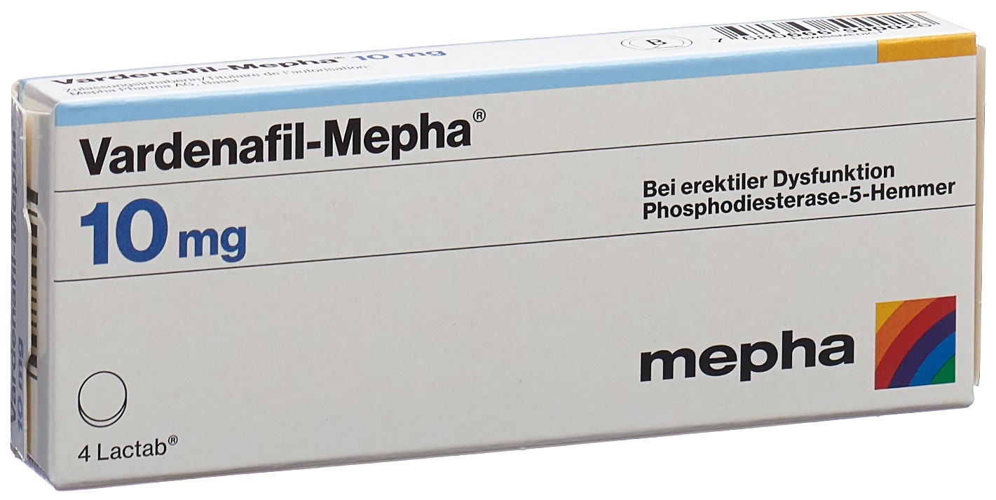 VARDENAFIL Mepha 10 mg, Hauptbild VARDENAFIL Mepha 10 mg, Hauptbild