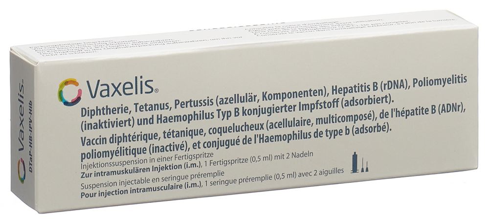 VAXELIS susp inj avec 2 aiguilles séparées ser pré 0.5 ml, image principale