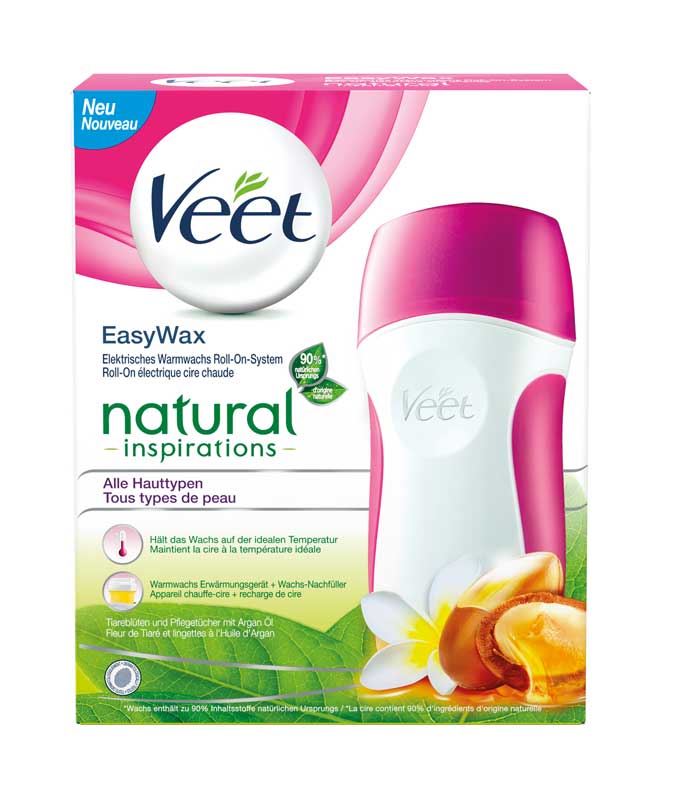 Veet EasyWax roll-on set sensitive, image principale