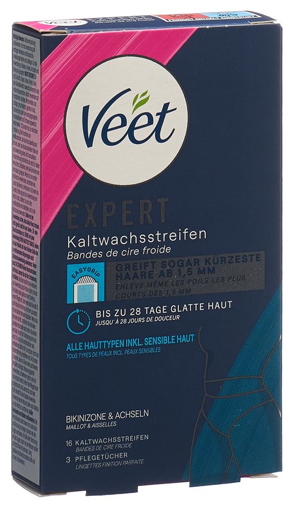 Veet bandes de cire froide, image principale