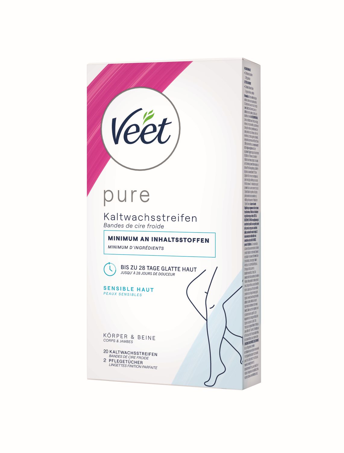 Veet Kaltwachsstreifen, Hauptbild