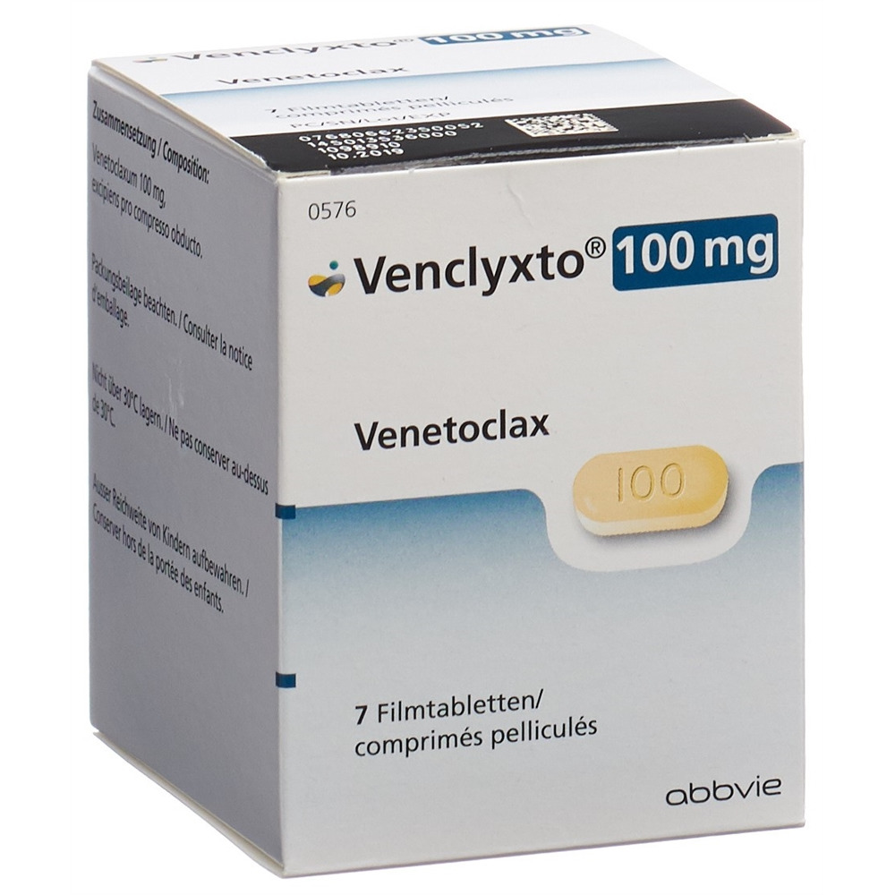 VENCLYXTO cpr pell 100 mg blist 7 pce