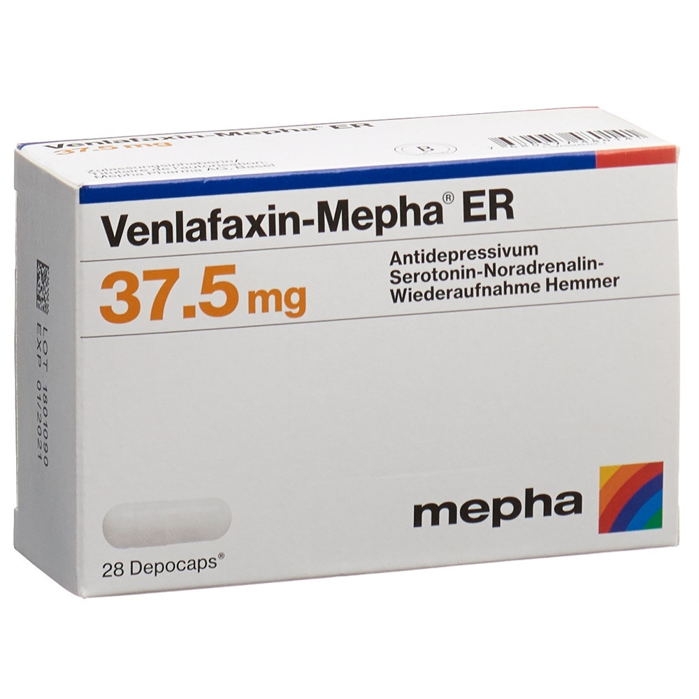 VENLAFAXINE ER 37.5 mg, Hauptbild
