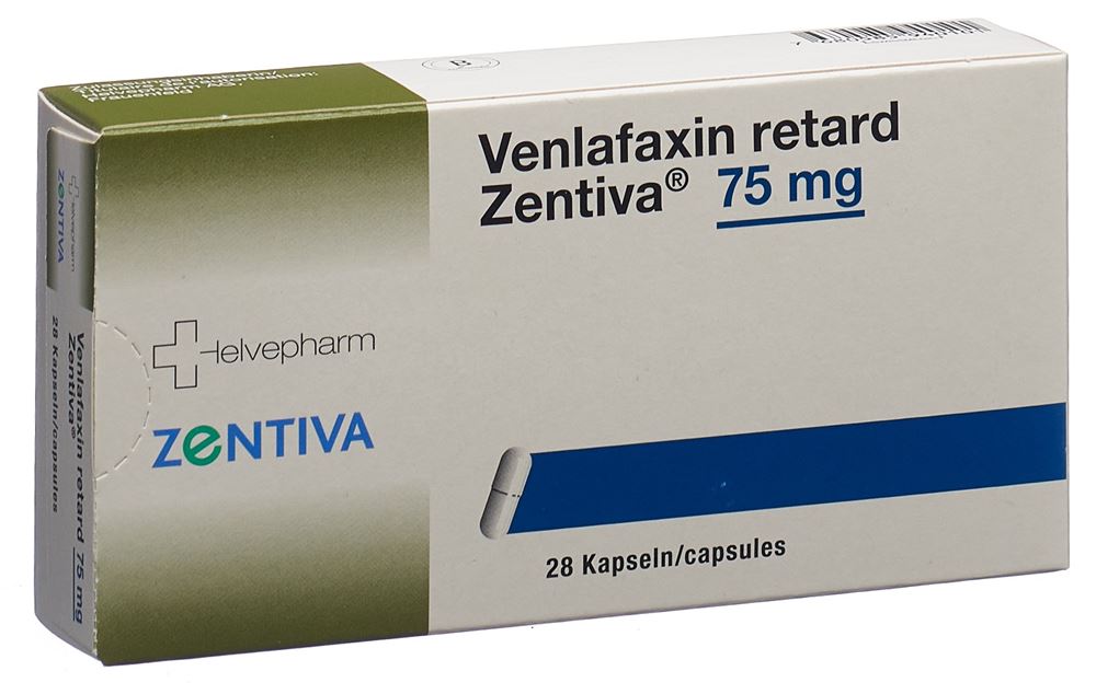 VENLAFAXINE ret Zentiva 75 mg, image principale