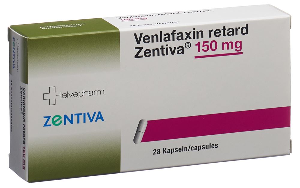 VENLAFAXINE ret Zentiva 150 mg, Hauptbild VENLAFAXINE ret Zentiva 150 mg, Hauptbild