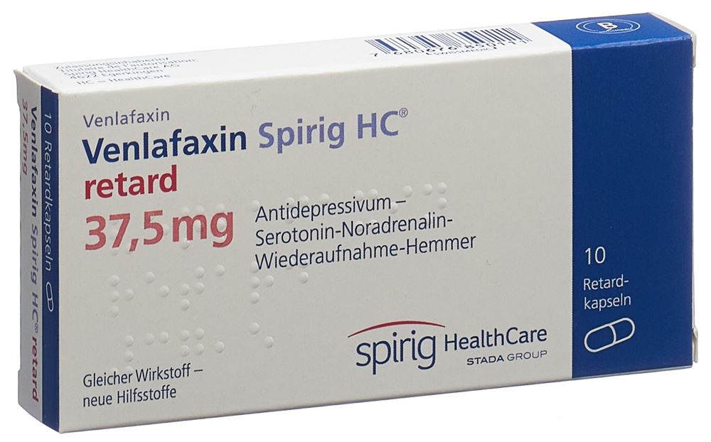 VENLAFAXINE Spirig HC 37.5 mg, image principale