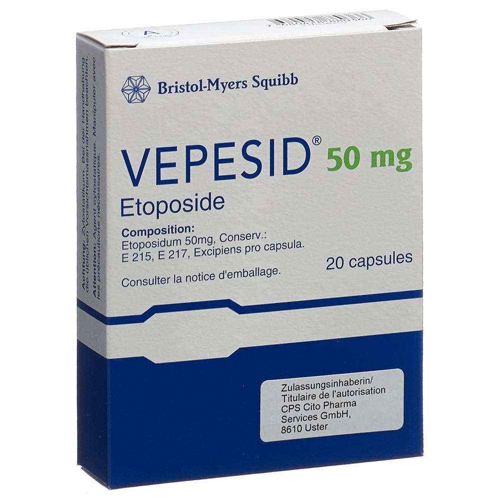 VEPESID caps 50 mg blist 20 pce, image 2 sur 2