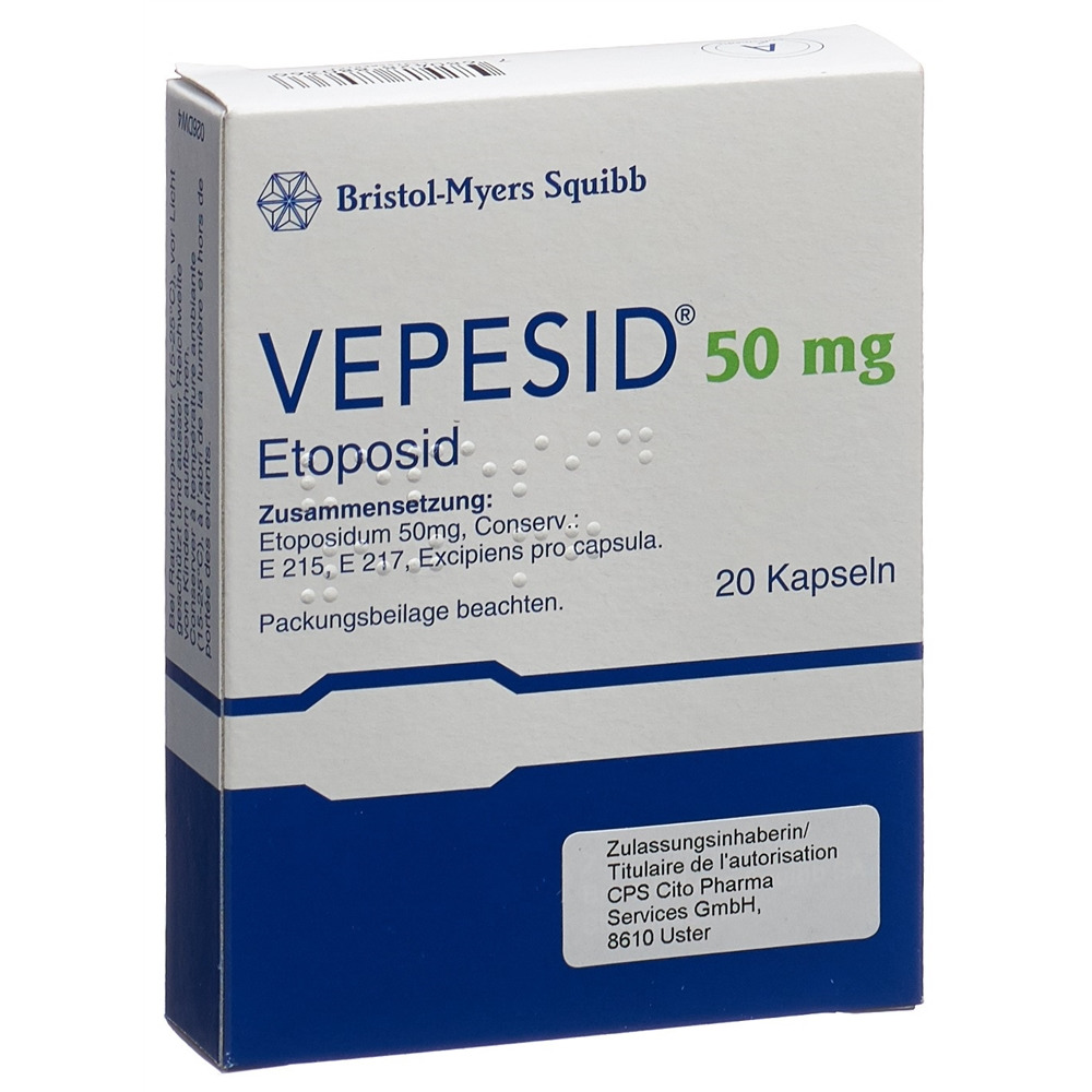 VEPESID caps 50 mg blist 20 pce