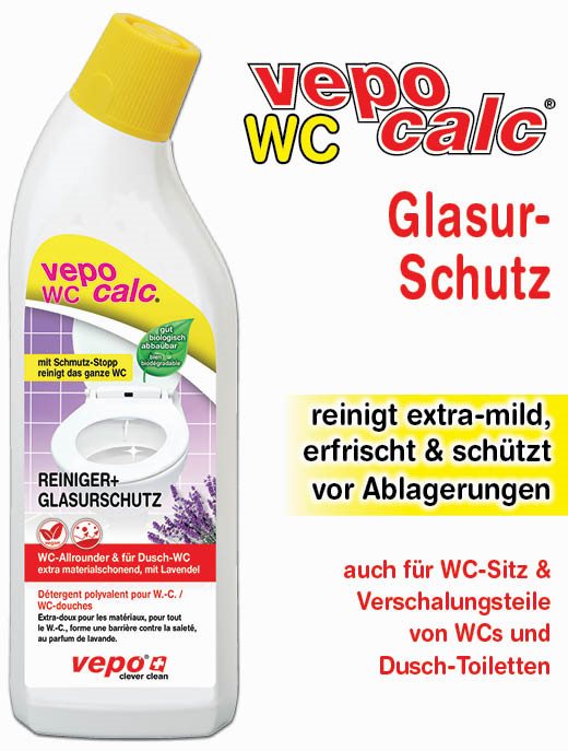 VEPOCALC WC Reiniger + Glasurschutz, Bild 2 von 2