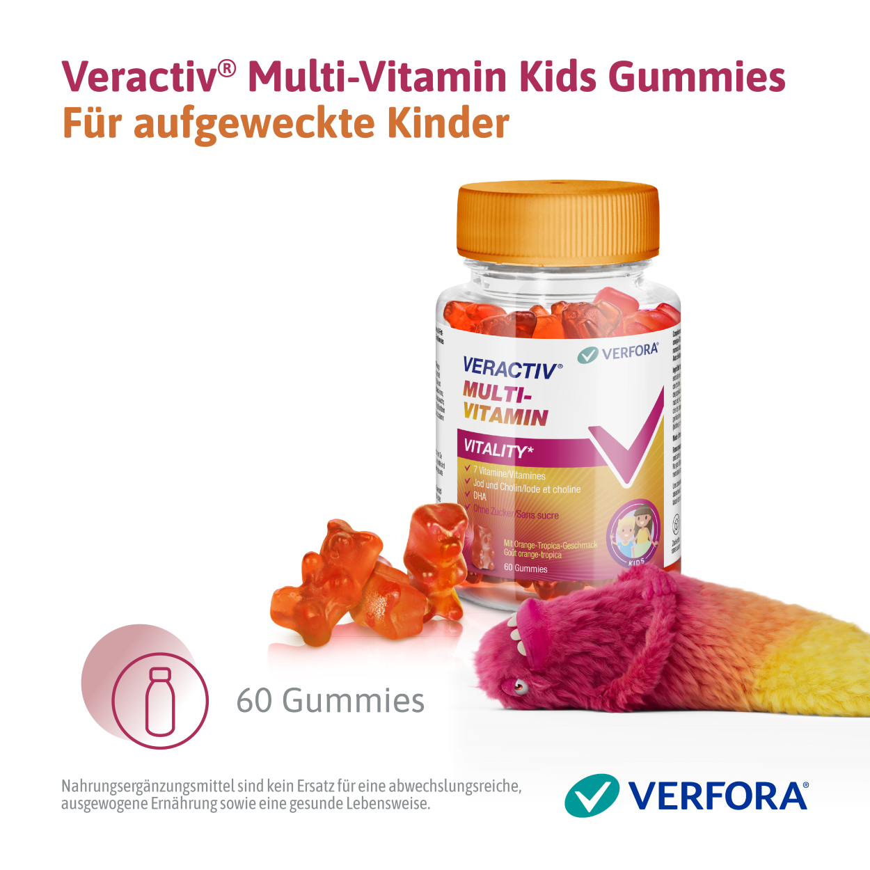 VERACTIV Multivitamin Kids Gummies, Bild 2 von 5