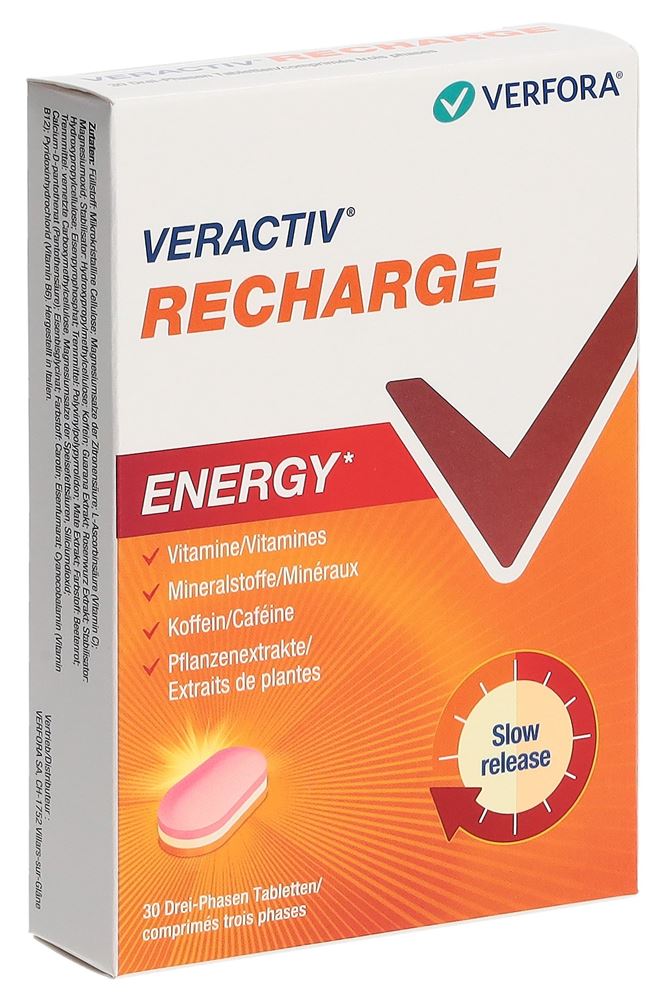 VERACTIV Recharge comprimés trois phases