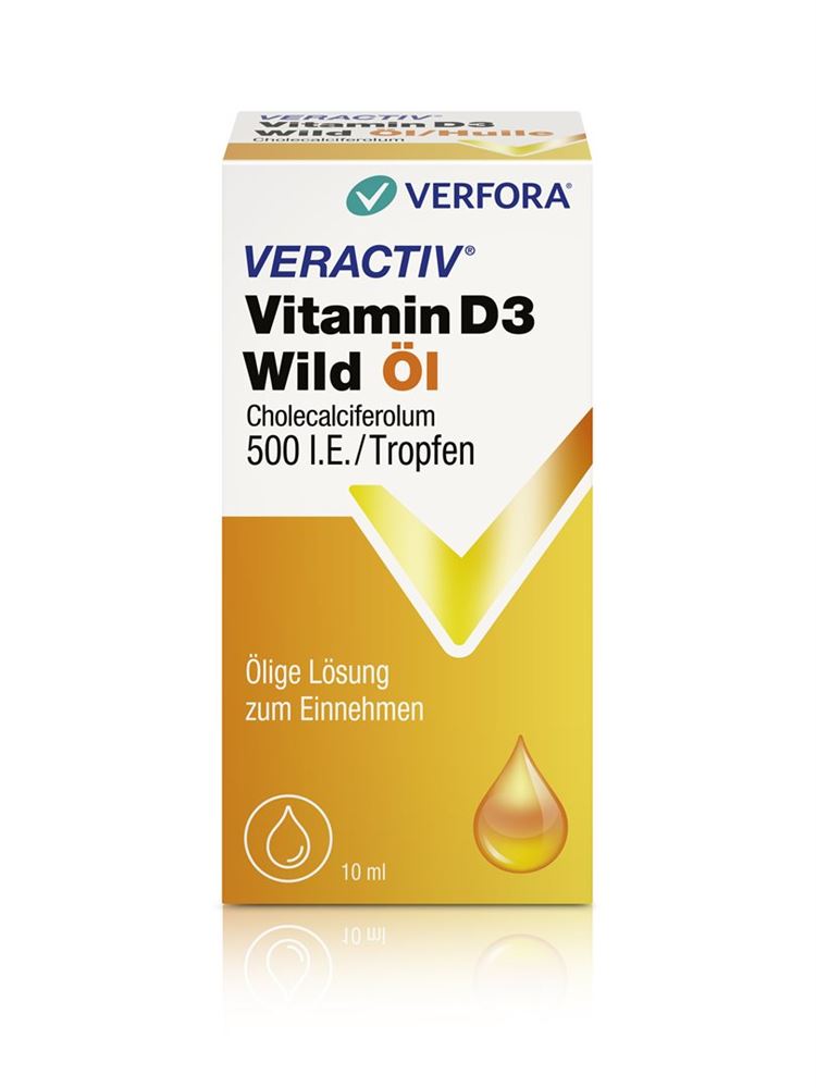 VERACTIV Vitamin D3 Wild 500 IE/Tropfen
