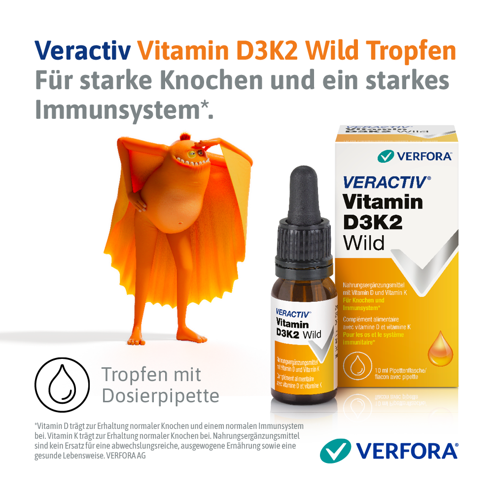 VERACTIV Vitamin D3K2 Wild, Bild 2 von 5