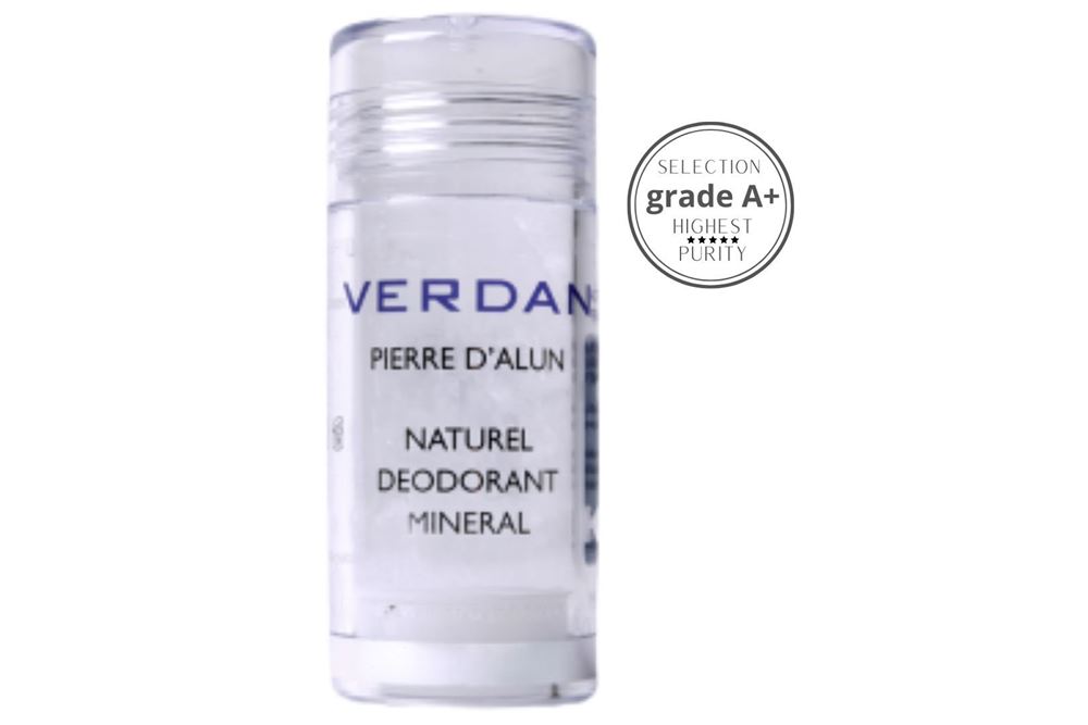 VERDAN Pierre d'alun marbrée grade A+ Déodorant stick