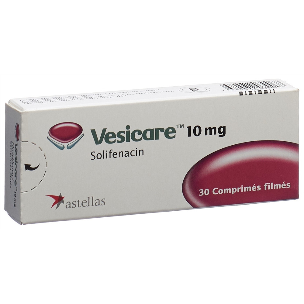 VESICARE cpr pell 10 mg blist 30 pce, image 2 sur 2